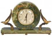 Whitehall Hammond Onyx Deco Electric Clock
