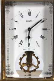 3 Brass Carriage Clocks