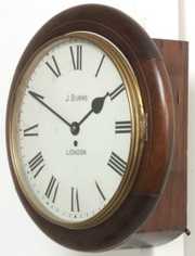 T.W. Elliott Fusee Gallery Clock