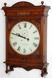Oak Seth Thomas 18 in. Lobby Clock