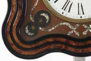 Inlaid Wall Hanging Bakers Clock