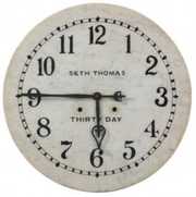 20 in. Seth Thomas 30 Day Marble Dial Clock