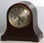 Junghans Mahogany Tambour Bracket Clock