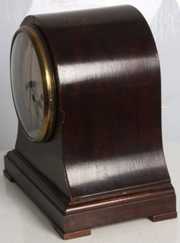 Junghans Mahogany Tambour Bracket Clock