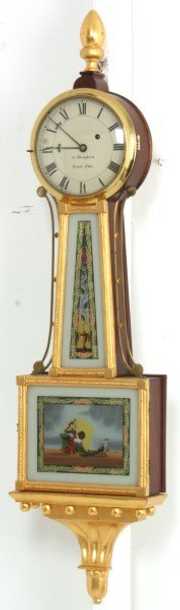 20th Century American Presentation Banjo Clock