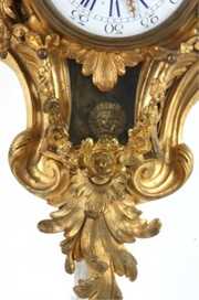 Tiffany & Co. Gilt Bronze Cartel Clock