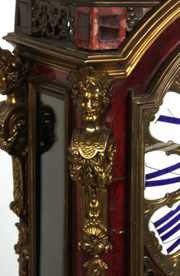 Etienne Maxant Boulle & Brass Mantle Clock