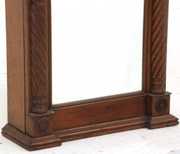 Asa Munger Mahogany Mirror Clock