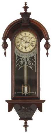 Gilbert Lunar Hanging Hayden Dial Clock