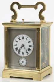 J.E. Caldwell Hour Repeater Carriage Clock