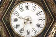 Brass & Boulle Inlaid Baker’s Clock