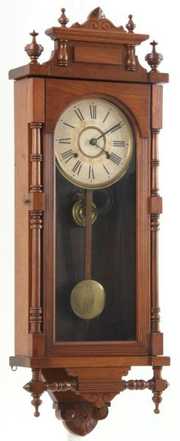 Ansonia Walnut Wall Regulator