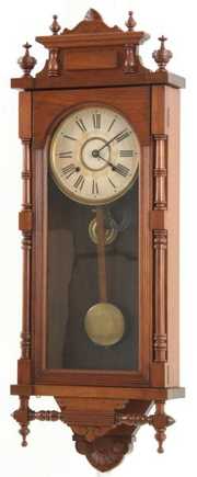 Ansonia Walnut Wall Regulator