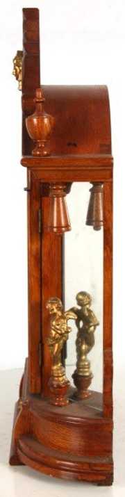 Ansonia Oxford Oak Mantle Clock