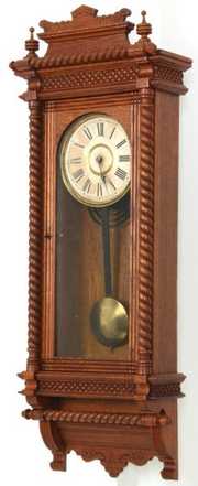 Ansonia Oak Wall Regulator