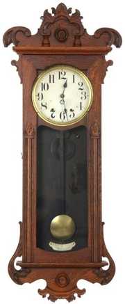 Oak New Haven Wall Clock