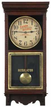 Edison Records Oak Advertising Regulator