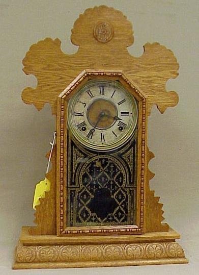 Ingraham Kitchen Clock, Manhattan pattern