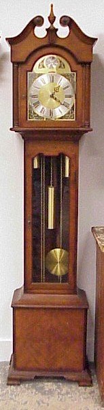 Hamilton Tall Case Grandfather Clock- 84″ Tall