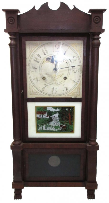 Peck, Hayden & Co. Triple Decker Clock