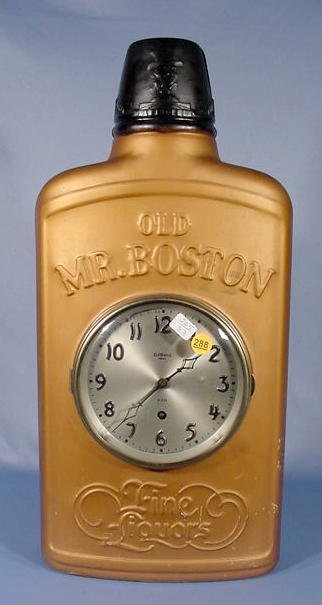 Gilbert Old Mister Mister Boston Advertising Clock