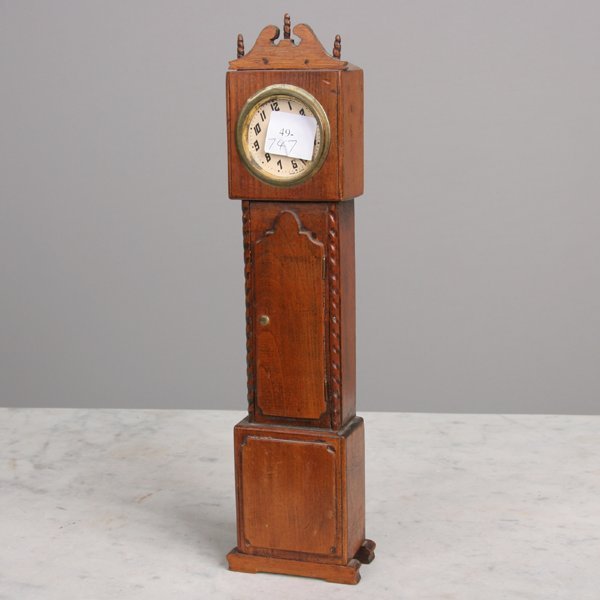 Early 1900 miniature Grandfather clock