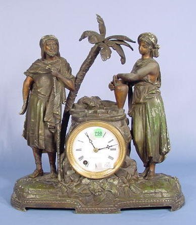 Seth Thomas Rebecca at the Well Figural Clock