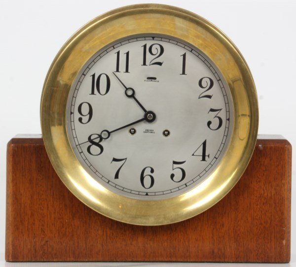 8.5 in. Chelsea ShipÂs Bell Clock