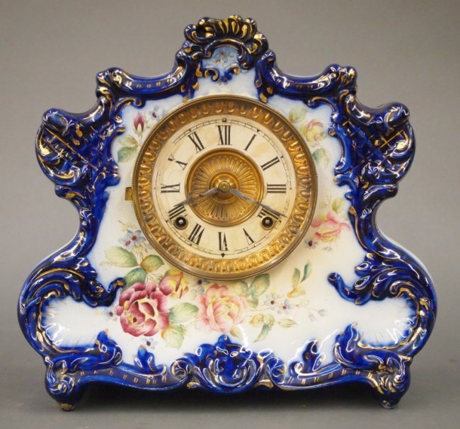 Ansonia China shelf clock