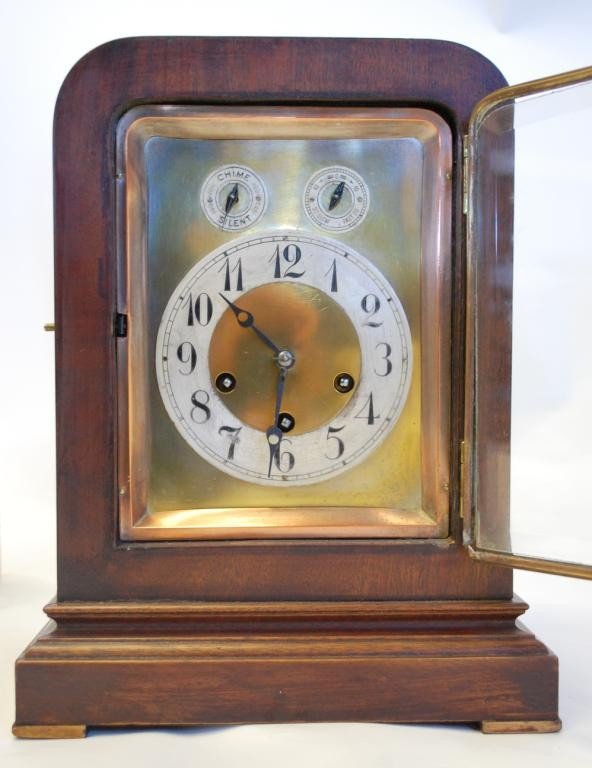 Junghans Mahogany Bracket Clock