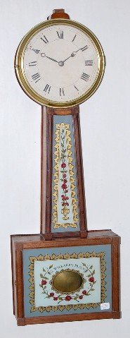 S. Willard’s Patent Weight Driven Banjo Clock