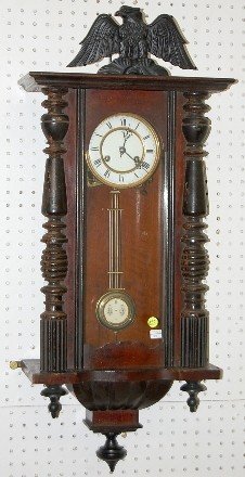 German Wall Hanging R.A. Clock