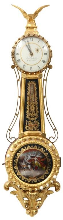 Stennes Girandole Banjo Clock