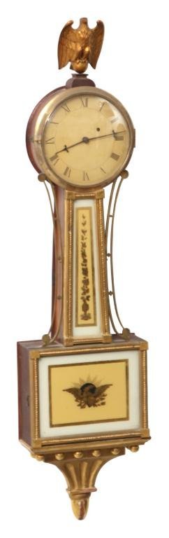 American Presentation Banjo Clock