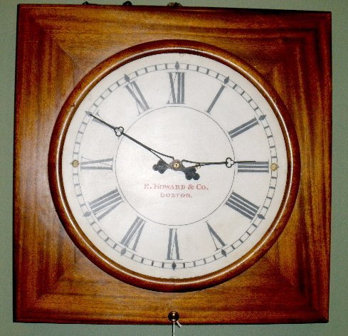 E. Howard Weight Driven Marble Gallery Clock