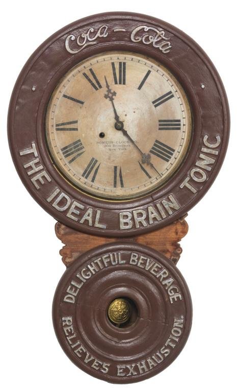 Somers Coca-Cola Advertising Wall Clock