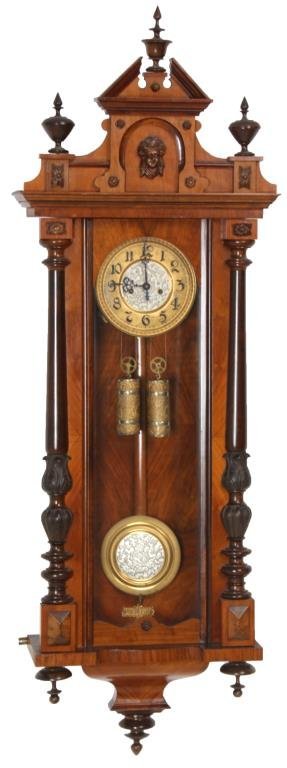 Gustav Becker 2 Weight Vienna Regulator