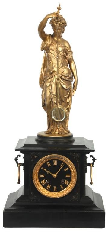 Guilmet Figural 8 Day Mystery Clock