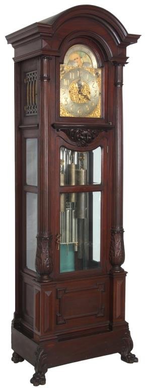 Waltham 9 Tube Grandfather Clock