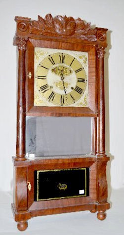 C&LC Ives American Triple Decker Clock