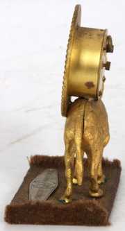 Figural Camel Belting Advertising Clock