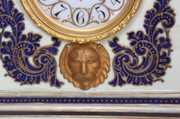 French Porcelain & Bronze Mantle Clock