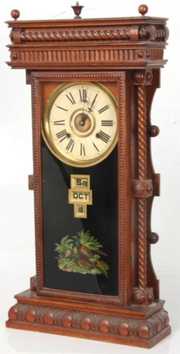 Gilbert “Elberon” Calendar Mantle Clock