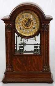 F. Kroeber 6 Bell Bracket Clock