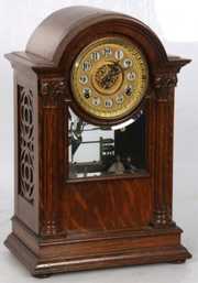 F. Kroeber 6 Bell Bracket Clock