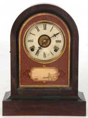 Jerome Gutta Percha Mantle Clock