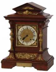 Oak Lenzkirch Quarter Hour Strike Bracket Clock