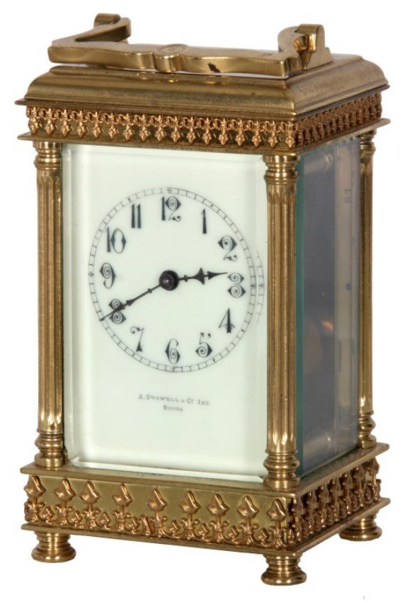 Brass Carriage Clock