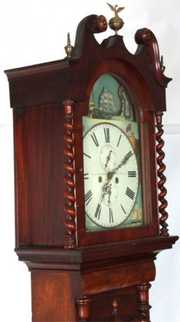 Scottish Rocking Ship Grandfather Clock