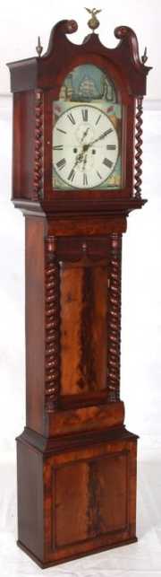 Scottish Rocking Ship Grandfather Clock